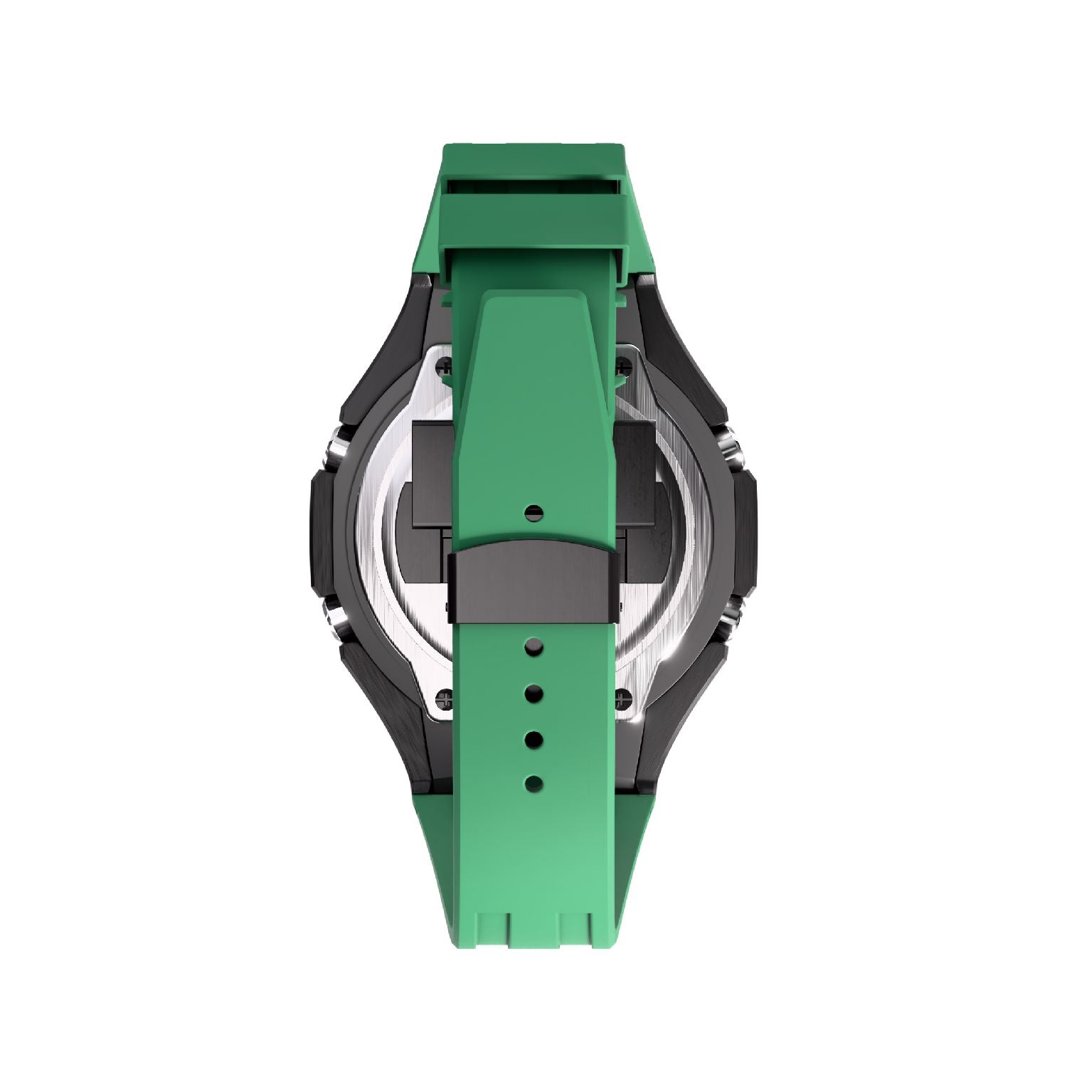 Green Casioak Mod Royal Oak Casio G-Shock GA-2100 Custom Metal Watch GA2100