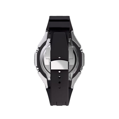Iced Out Casioak Mod - All Crystal Casio G-Shock GA-2100 Modded Watch GA2100 backView