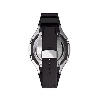 Iced Out Casioak Mod - Casio G-Shock GA-2100 Metal Modded Crystal Watch GA2100 - Back View